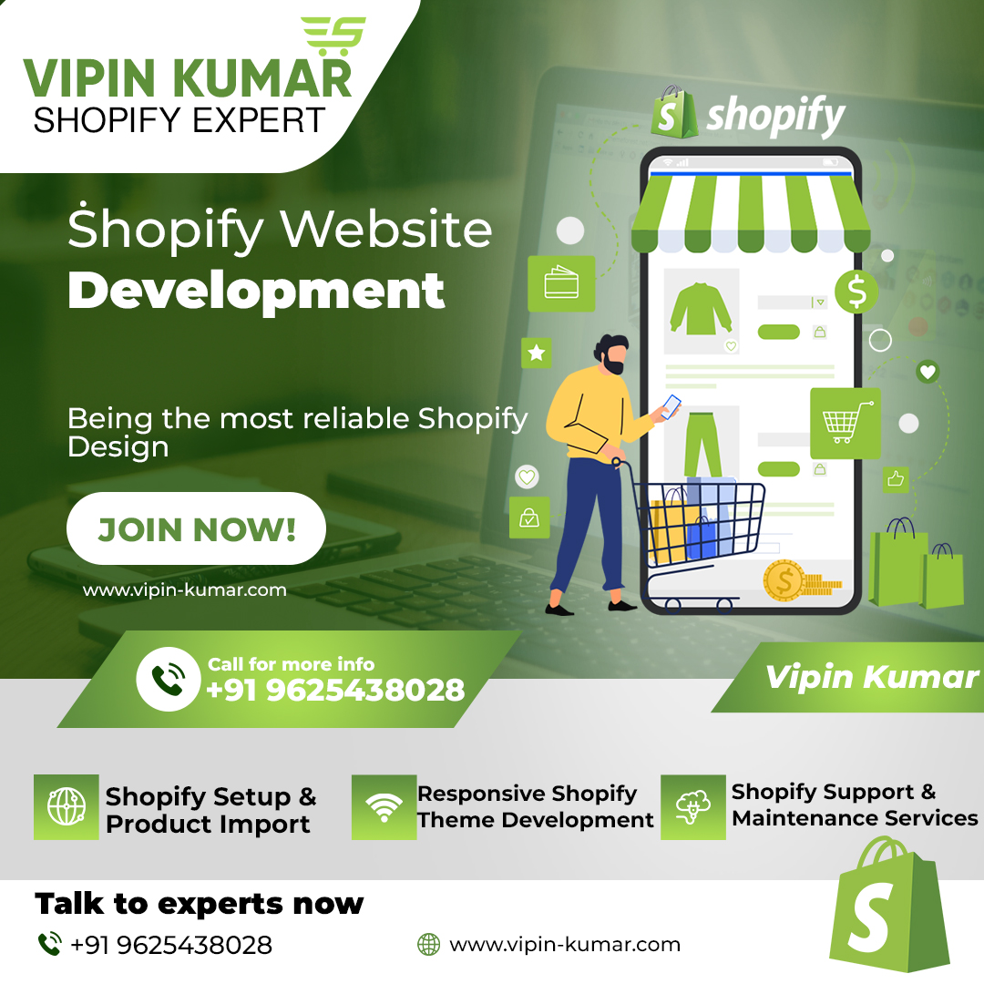 Shopify Website Development Delhi India